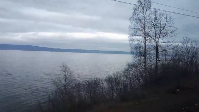 Еду на поезде мимо Байкала, Байкал Иркутская область #1 смотреть онлайн