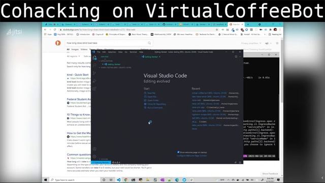 Cohacking on VirtualCoffeeBot (TypeScript Slack Bot) смотреть онлайн