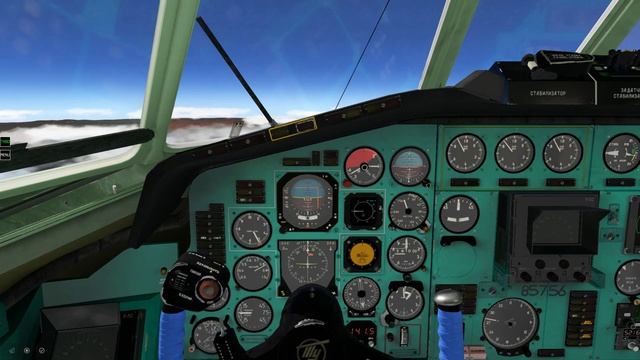 LGTS-LIRF XP11 Tu-154M VATSIM Crew смотреть онлайн