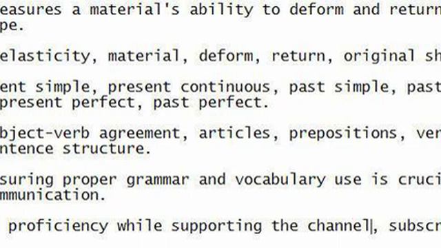 Elasticity measures a material's ability to deform and return to its original shape. смотреть онлайн