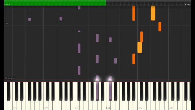 Doors by Ben&Ben Piano Synthesia Intermediate Piano Toturial + sheet music смотреть онлайн