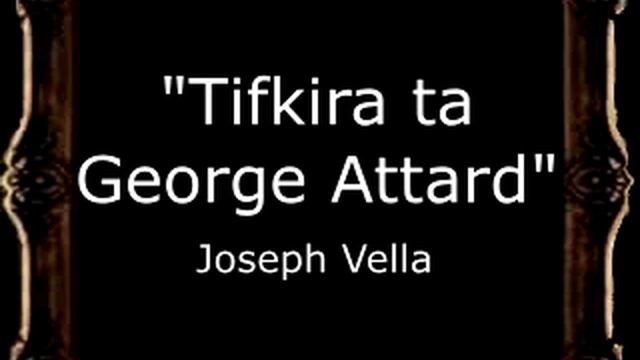 Tifkira ta George Attard - Joseph Vella [MA] смотреть онлайн