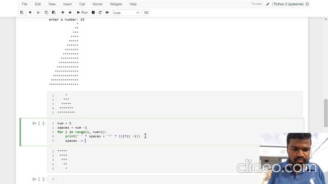 Pattern printing (part 1) in python | Using string concatination and string multiplication смотреть онлайн