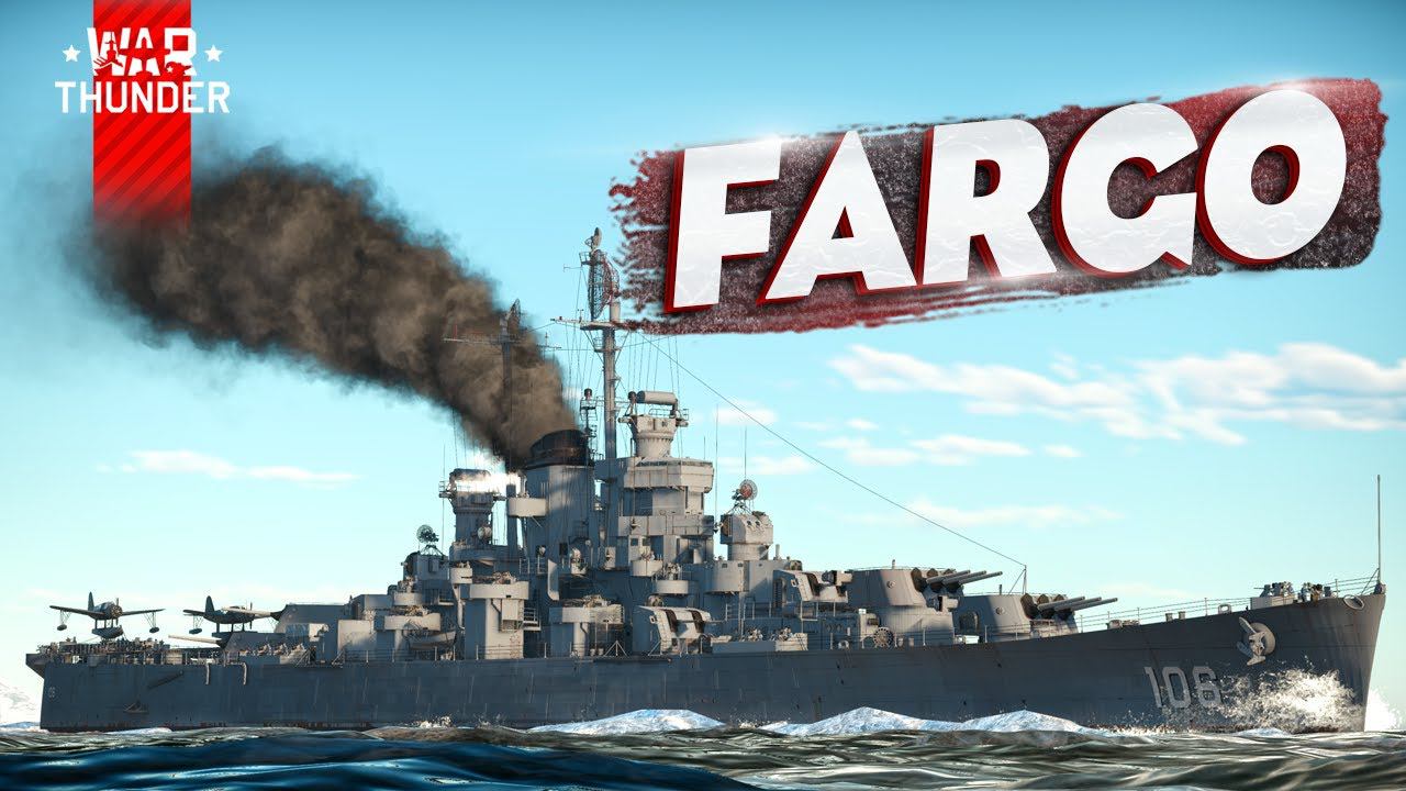 USS Fargo (CL-106) в War Thunder  [live-обзор]