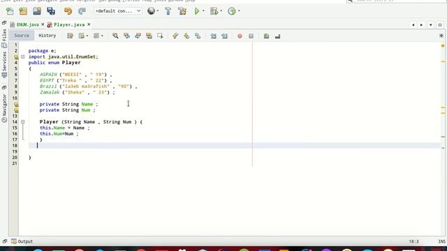 Enum Example смотреть онлайн