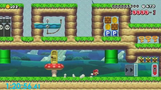 Super Mario Maker - Blind Kaizo Race #78: Grassy Kids Groovy Gripe Grid 69 смотреть онлайн