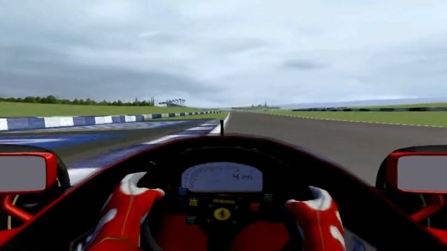 rFactor F1 SR 1994 Ferrari 412T1 at Silverstone {HD} смотреть онлайн