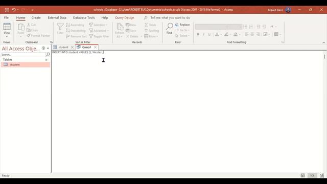 4. SQL INSERT INTO STATEMENT смотреть онлайн