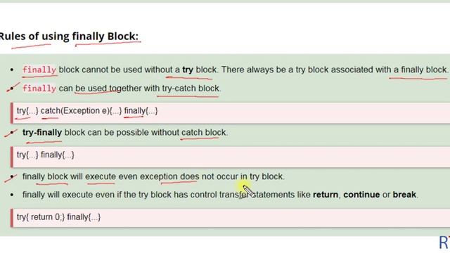 Java-117- Finally Keyword in Java || Finally Block in Java || Java Exception Handling смотреть онлайн