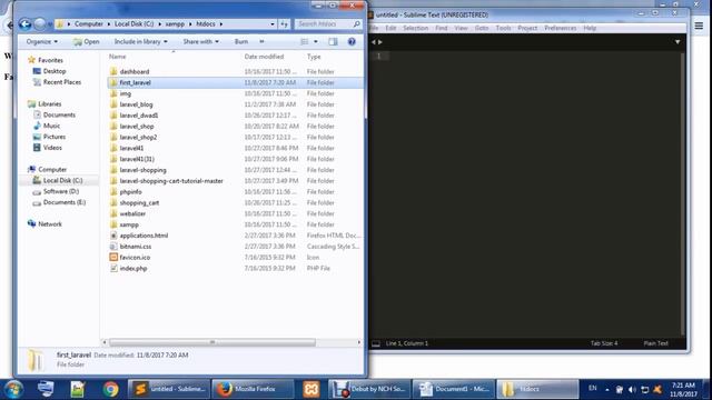 How to Remove Public Folder From Url - laravel 5.4 Tutorial - Part 3 смотреть онлайн