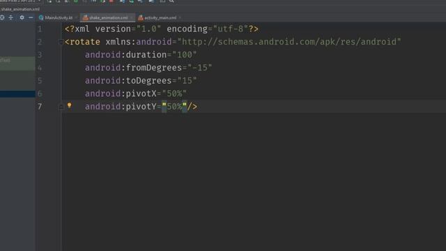 How To Create Shake Animation in 3 minutes - Android Animation Tutorial смотреть онлайн