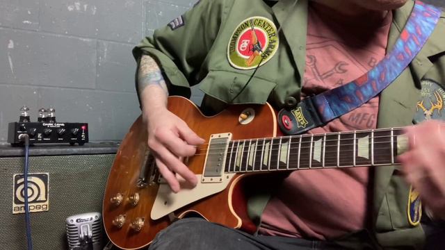 D. Kowalski Dark Gene RED Amp w/ Historic 1959 Les Paul and Vintage Ampeg 4x12 смотреть онлайн