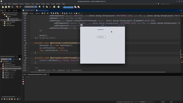 La mejor manera de navegar entre JFrame en Java смотреть онлайн