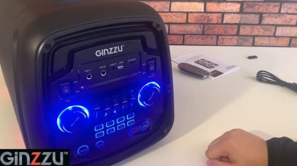 Обзор на музыкальную Midi систему от GINZZU. Model: GM-202.