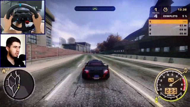 Need For Speed Most Wanted - Blacklist 8 - MUSTANG GT DA JEWELS | Logitech G29 Gameplay смотреть онлайн