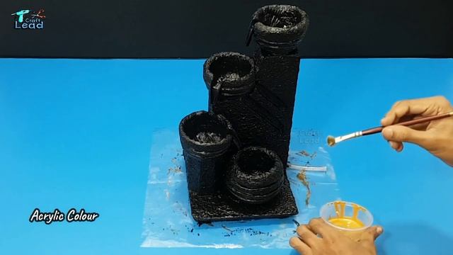Top 2 Beautiful Home Made Antique Water Fountains | DIY Feng Shui Fountain Using Thermocol & Cement смотреть онлайн