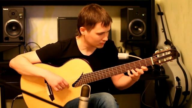 О чем я печалюсь, о чем я грущу (переложение для гитары) смотреть онлайн