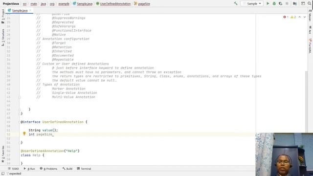 Java @Annotation :: Custom or User Defined Annotation смотреть онлайн