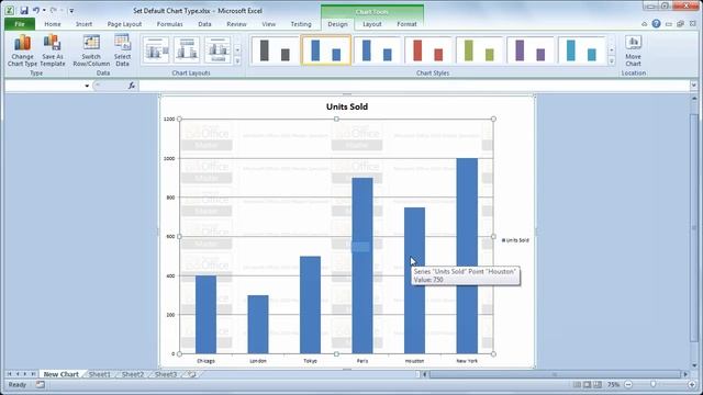 Excel - Create Your Own Chart Template смотреть онлайн
