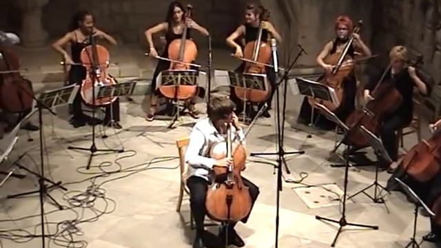 Luka Šulić plays de Falla Ritual Fire Dance with Cello Ensemble смотреть онлайн