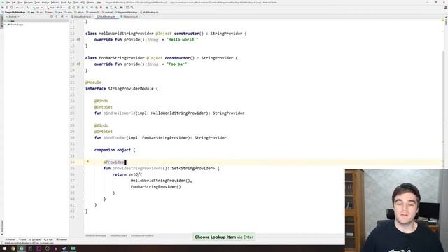 Dagger 2 Multibindings Explained смотреть онлайн