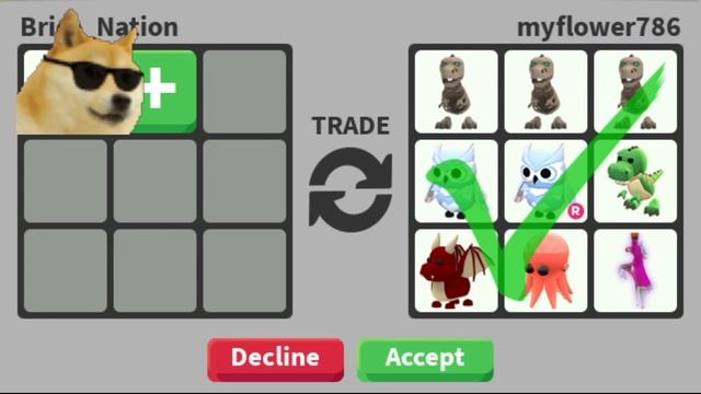 ?Good Trade? Win Fair Or Lose? (ROBLOX ADOPT ME) смотреть онлайн