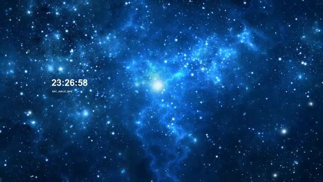 Заставка "Космические Звезды" смотреть онлайн