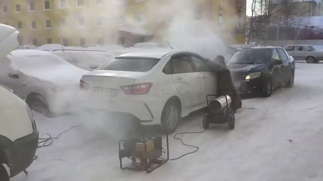 Горячий Авто Запуск ! Авто Разогрев ! г. Лангепас 1 Февраля 2019 г - 40С. смотреть онлайн
