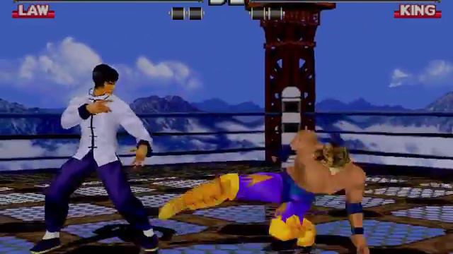 NAMCO Tekken 3 Law Gameplay