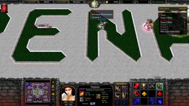 Angel ARENA Exp. version 1.5 NOCHEATS за Virginia Прохождение в СОЛО смотреть онлайн