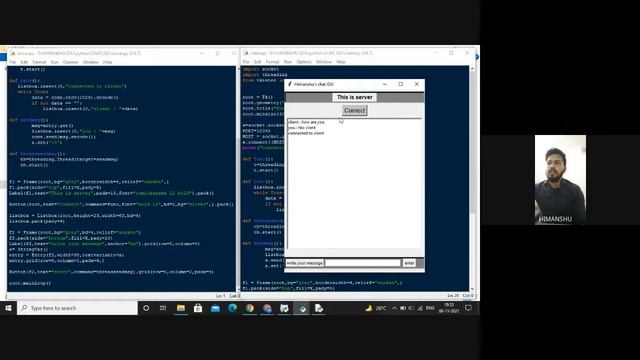 Simple Chat-GUI смотреть онлайн