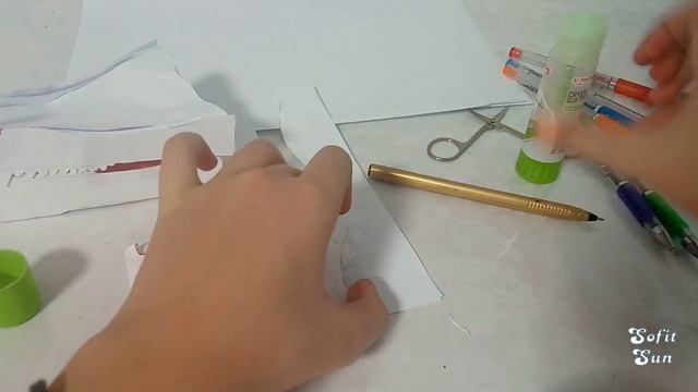 Дракон "Бабочка" из бумаги на руку. DIY Sofit Sun смотреть онлайн