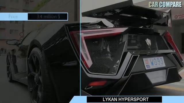 Ferrari FXX K vs Lykan Hypersport-Specifications смотреть онлайн