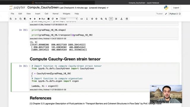 TBarrier Notebook #23: Cauchy-Green strain tensor in 3D velocity fields смотреть онлайн