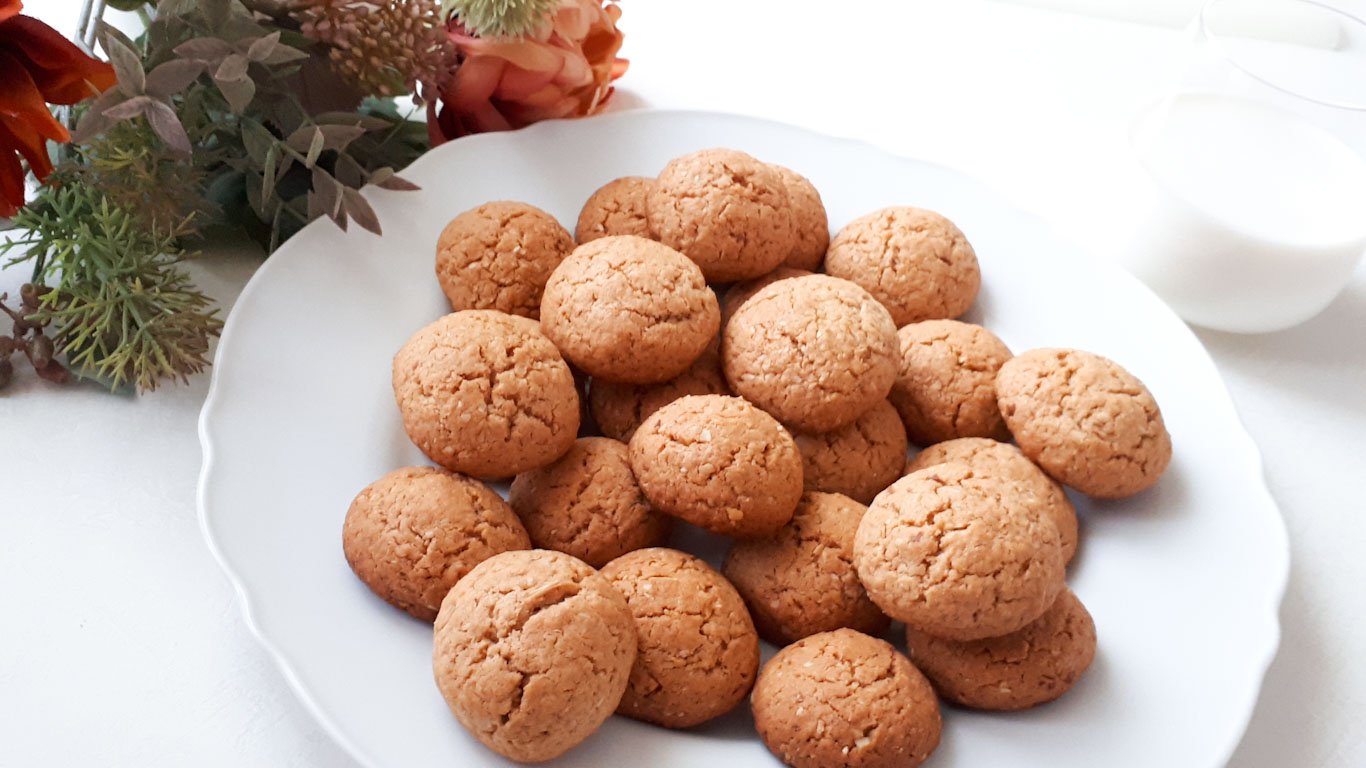 Овсяное печенье. Рецепт печенья в домашних условиях. Вкусное печенье. Домашнее печенье. смотреть онлайн