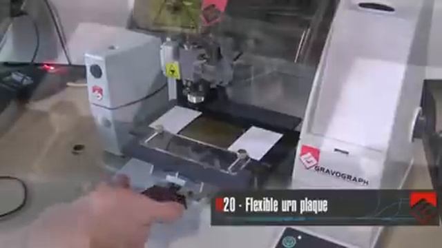 Gravograph M20 - Гравировальная машина с ЧПУ смотреть онлайн