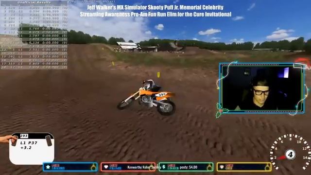 LIVE: JWALK'S MX SIMULATOR ELIMINATION RACE (Practice at 8:00est | Race at 8:30est) Come Race! смотреть онлайн