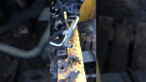 Как снимать ТНВД экскаватор погрузчик New Holland lB115 Case Komatsu мотор ивеко