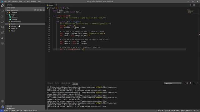 Tutorial Membuat Game Sederhana dengan Python Bagian II (3 dari 6) смотреть онлайн