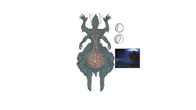 How to Draw A MONSTER | LOVECRAFT | PROCREATE смотреть онлайн