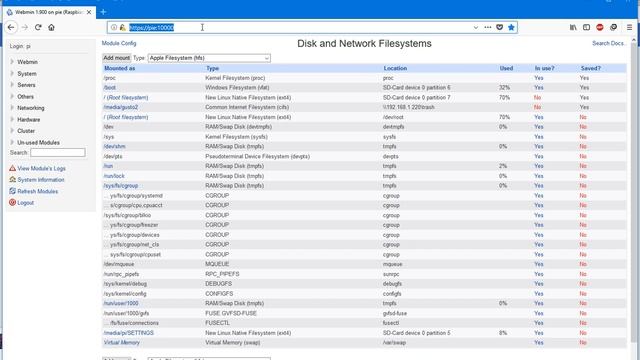 Raspberry Pi - Easy Management via Webmin and your Browser смотреть онлайн
