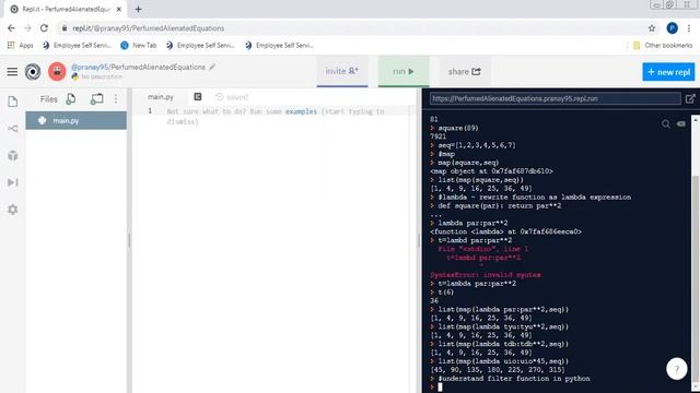 Understanding Built in Functions -Map , Filter and Lambda Expression in Python смотреть онлайн