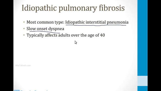 Pulmonary - 2. Obstructive And Restrictive Diseases - 3.Restrictive Lung Disease Atf