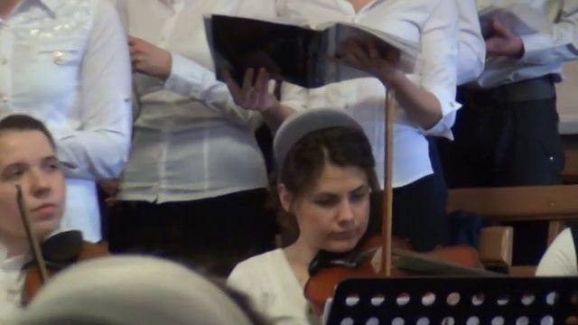 Кто подобен Тебе -христианский сводный хор и оркестр. Russian Christian Song смотреть онлайн
