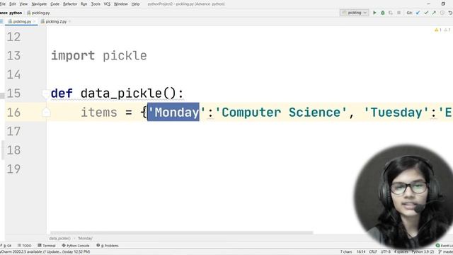Advance python EP:40 Pickling in python | Oops | python | python programming смотреть онлайн