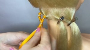 Афрокосички точечно с канекалоном. Бесплатный курс "Базовые плетения" в описании