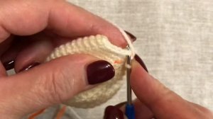 Ушки для зайки/вяжем крючком