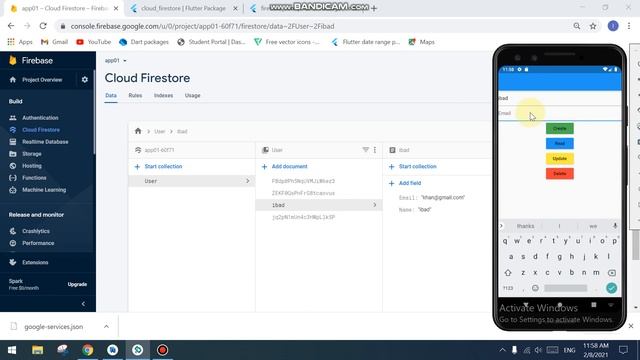 3) How we can update value in Firebase database in flutter|| Firebase in flutter || CRUD Operations смотреть онлайн