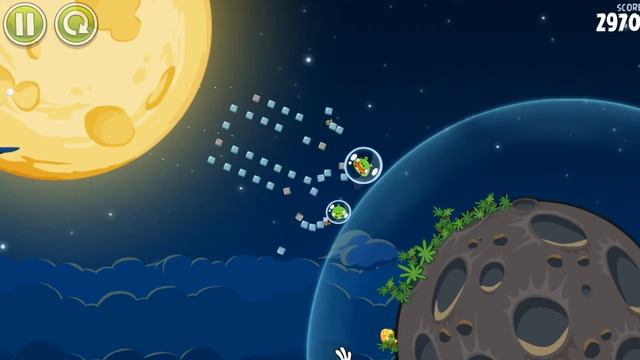 В погоне за звездами - ч.1 (Angry Birds Space) смотреть онлайн