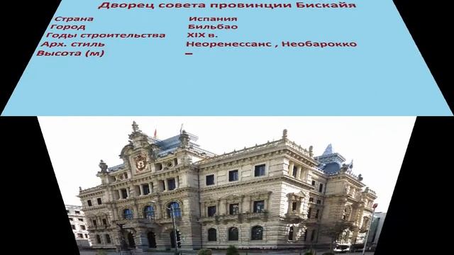 Дворец совета провинции Бискайя (Бильбао) смотреть онлайн